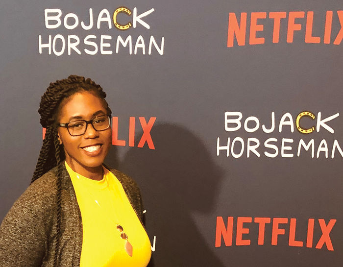 Chikodili Agwuna landed a full-time job as a showrunner’s assistant on BoJack Horseman, an adult animated comedy-drama on Netflix.