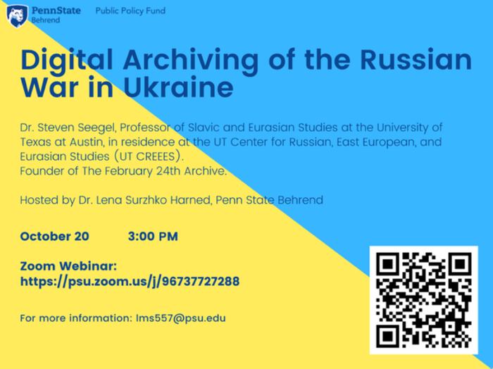 Digital Archiving of the Russian War in Ukraine.