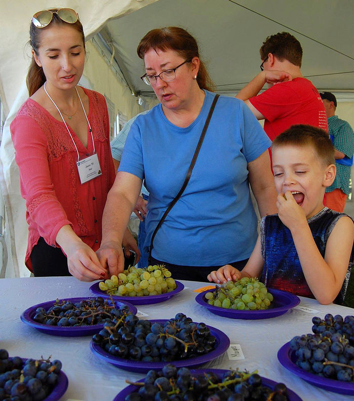 The Penn State Lake Erie Regional Grape Research and Extension Center held an open house for community members