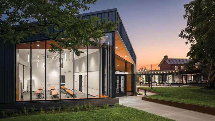 Penn State Behrend’s Federal House was selected for a 2023 Architectural Excellence Design Award.